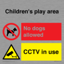 childrens-play-area-no-dogs-allowed-cctv-in-use~
